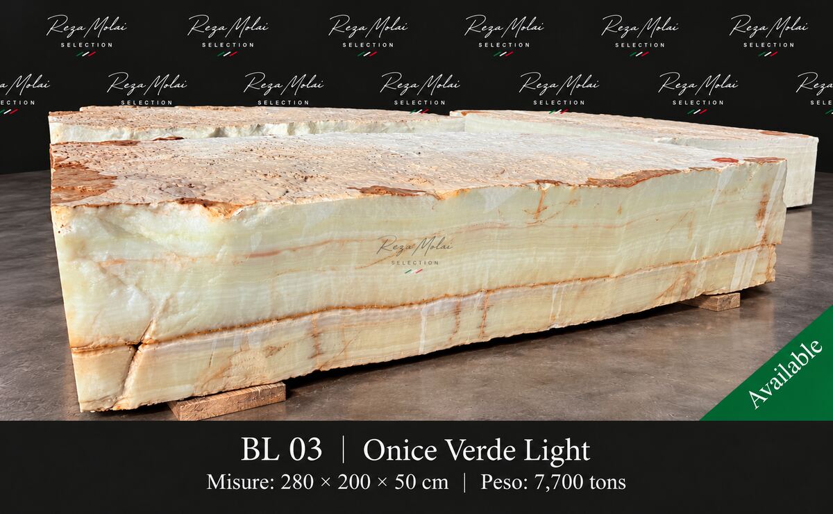 Onice Verde Light — BL 03 · 2