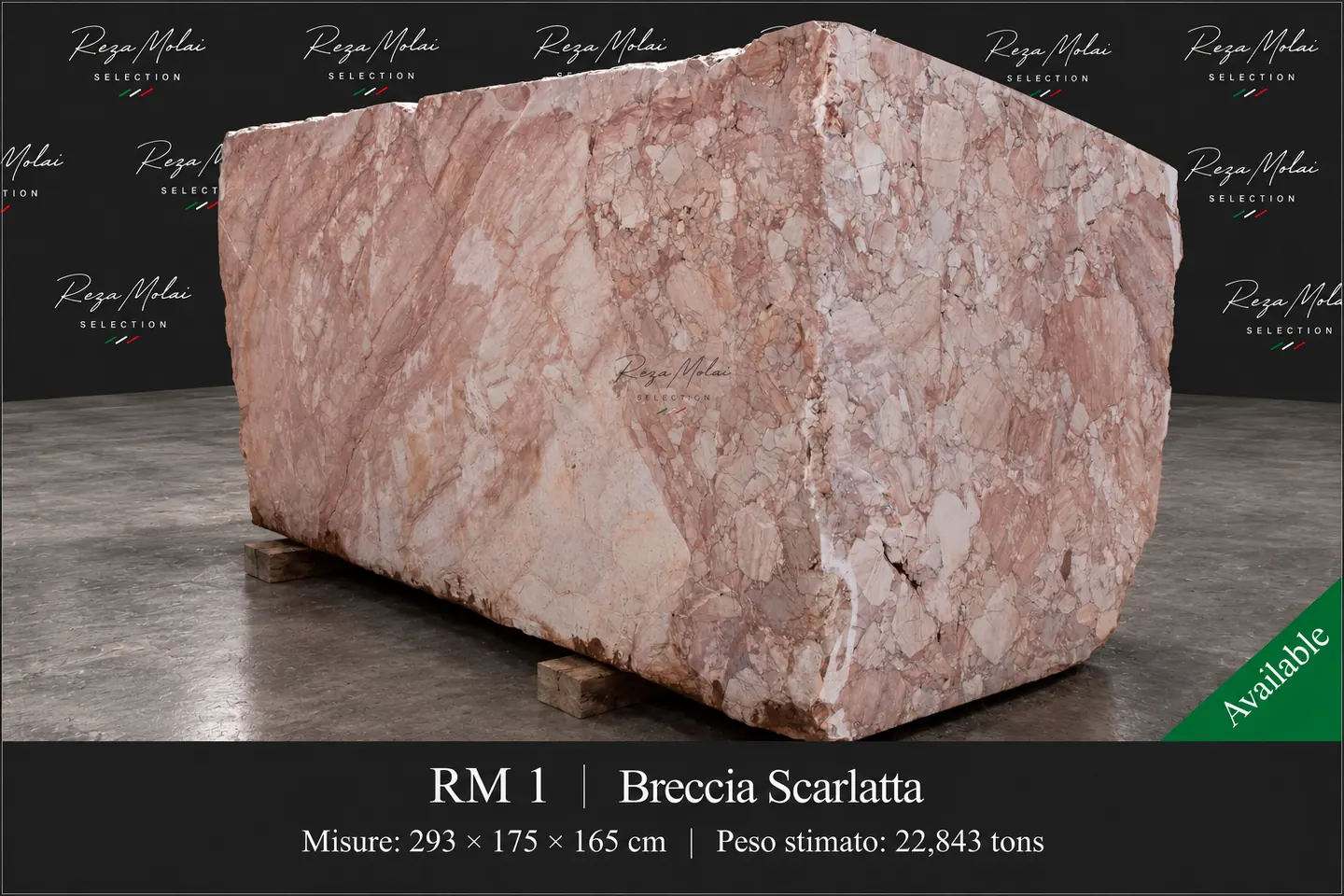 Breccia Scarlatta — RM 1 · 3